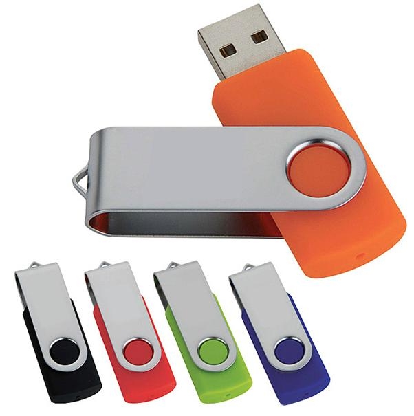 Real capacity swivel storage usb flash drive