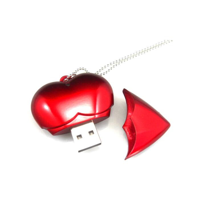 Heart Shape USB Flash Drive