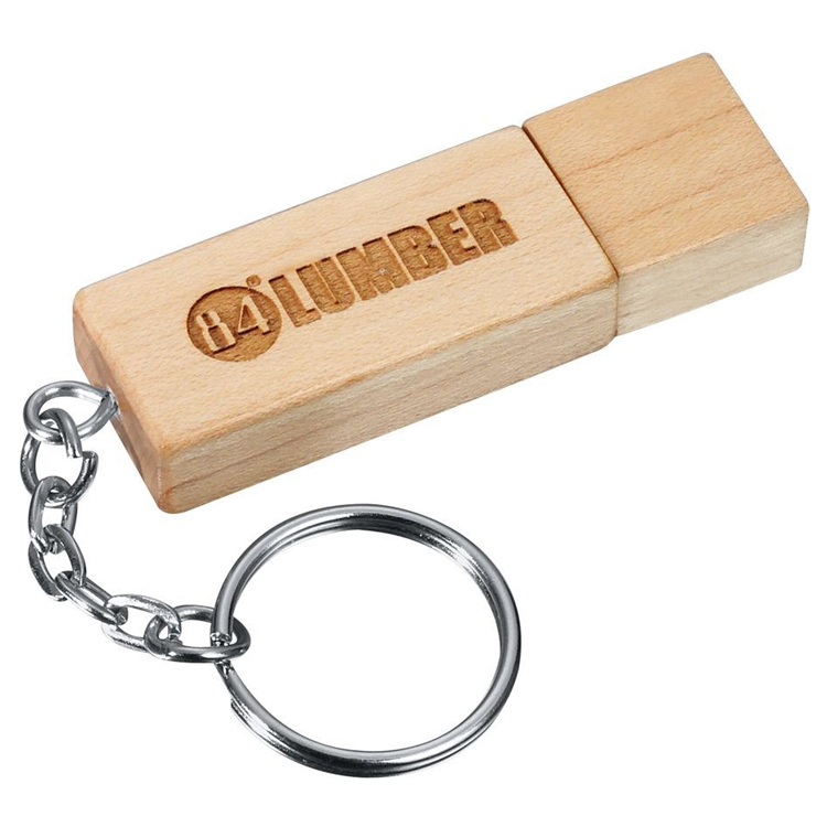 Promotional gift wood usb flash drive