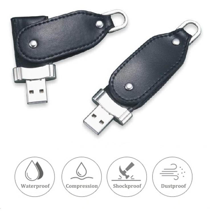 Custom Wedding leather usb flash memory drive