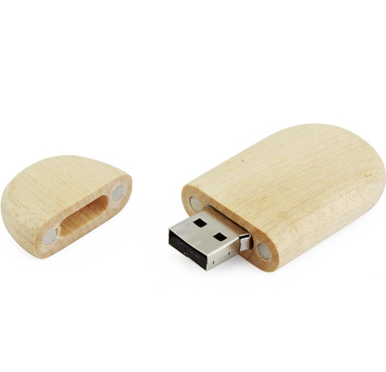 Newest wood cutomized logo USB Flash Drive